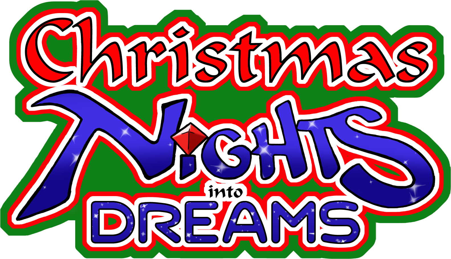 NiGHTS Into Christmas Title Graphic